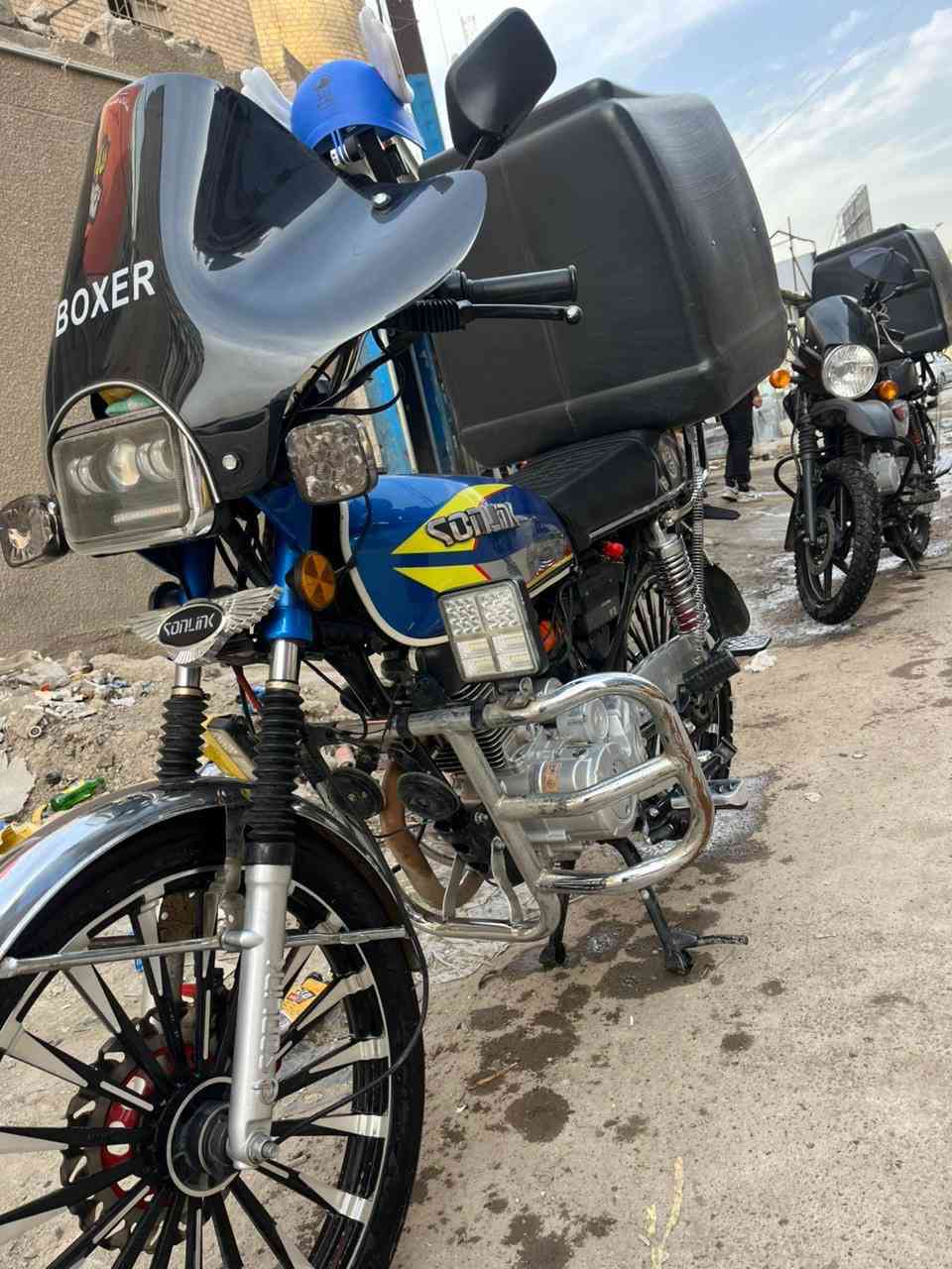 مكلف بل نشر /سلام عليكم شباب دراجه سونك موديل 2025 كاملة هندر سلف اشاير كهربائيات مناقصها اي شي فقط كفر مال باتري اوراقها كاملة // سعرها750 وبيها مجال للطيبين مكاني بغداد الكرادة 
رقم للاتصال /***********
