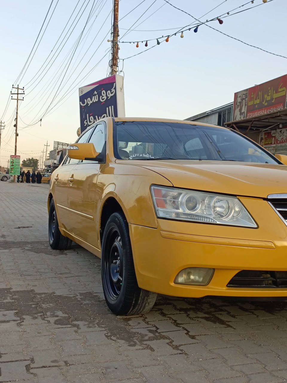 السلام عليكم سوناتا للبيع فقط موديل 2007 محدثه 2010وارد امريكي حادثها جاملغ وبنيد السعر 88وبيه مجال بسيط مكان السياره كربلاء السياره بأسمي للتواصل ***********
