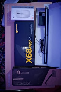 شاشة سامسونج G5 OLED • كيبورد X68 Pro • ماوس X6