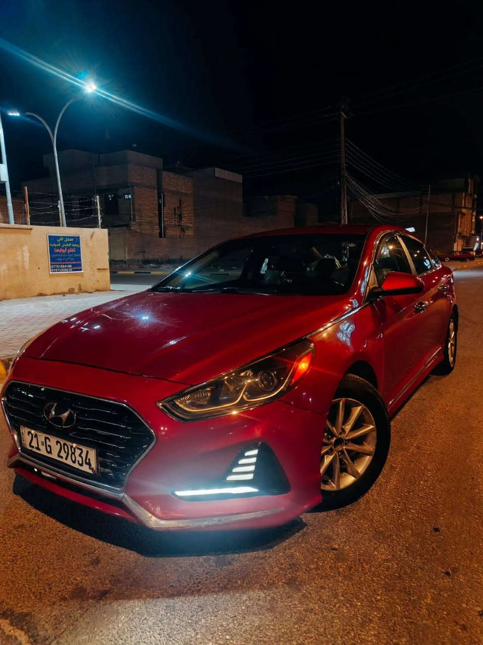 سوناتا 2018
سلام عليكم سوناتا 2018 رقم سليمانيه وكالة عامه باسمي تريد وكالة تريد تحويل موجود سيارة بيهة من امريكه 3 قطع وهنا بالعراق بيهة قطعتين بدون اي دواخل ضربات خفيفه سيارة مكينه كير حدادية كله جديد لا تنقيص لا تبخير سيارة جديدة ماشيه 90 الف السعر ب125 بي مجال مكاني كربلاء 

***********
