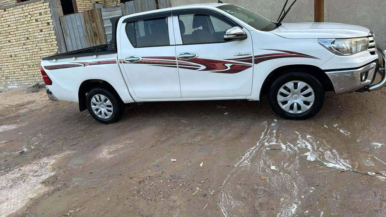 سلام عليكم
هيلوكس بيكم للبيع 16گاز گير عادي بيه قطعتين صبغ او أربع باب السايق كامله سياره حلوه محرك جديد شاده صار اسبوع على الفحص*********** للاستفسار بغداد الكرخ سونار موجود
