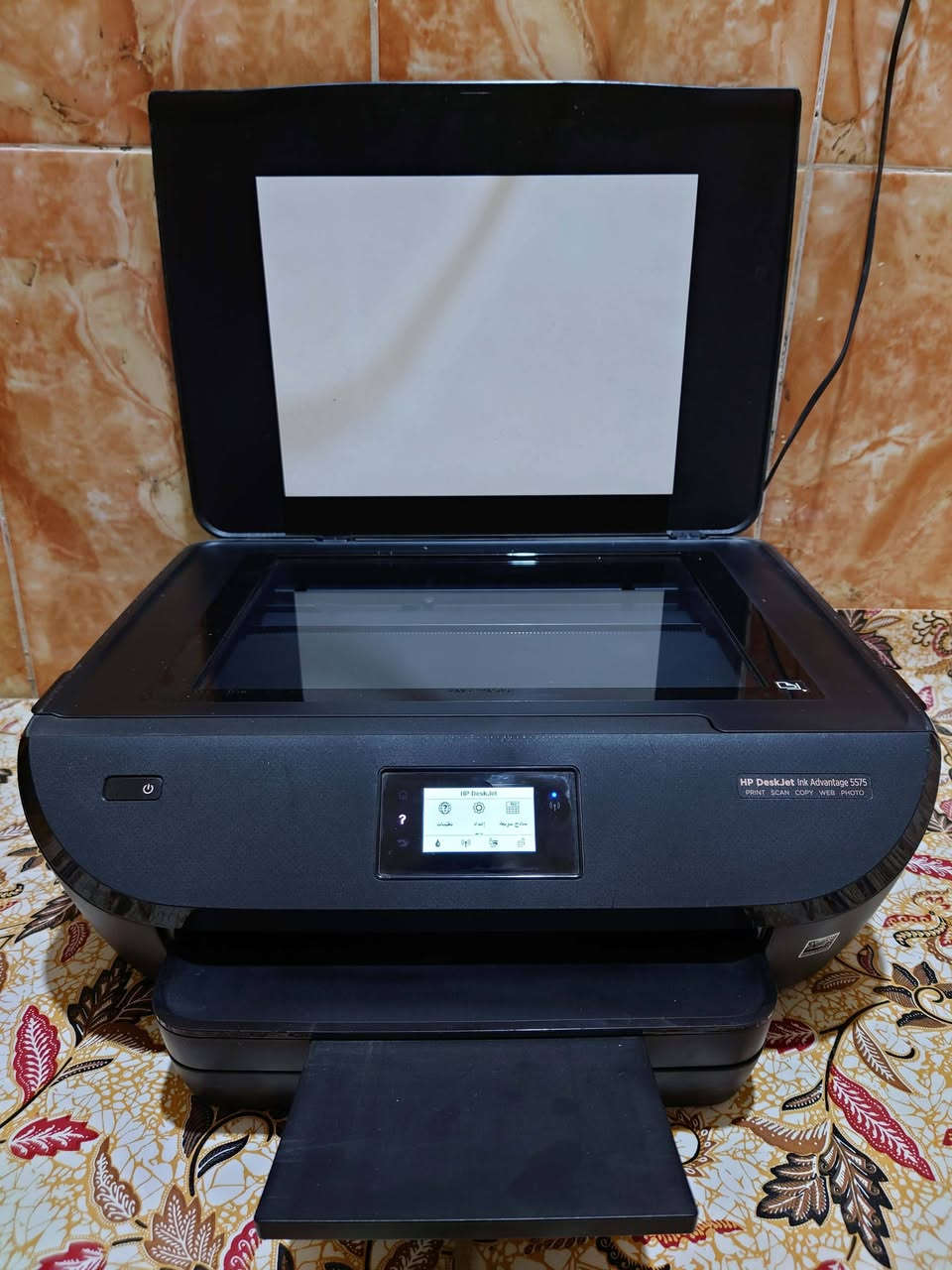 طابعة اج بي عادي وملون 
كاترجات حبر سائل رقم الكاترج hp 651
رقم الطابعة hp 5575
الملون مالها مو تمام الوانه باهتة
 ابيعها اسود وابيض
بيها وايفاي وبيها سكنر واستنساخ وطباعة وجهين
السعر 50 الف وموجود توصيل


**إذا كنت صاحب هذا الإعلان وتريد حذفه لأي سبب، رجاءا أرسل رسالة إلى الدعم الفني**