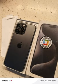 ايفون 15pro max ذاكره 256 البطاريه 87 الجهاز جديدددد بمعنى الكلمه ومشح...