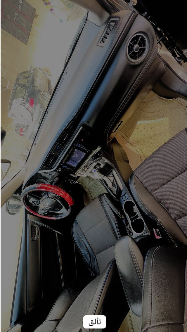 السلام عليكم ورحمة الله وبركاته كورلا للبيع 2018se ماشية 123 ضررها بنيد فقط مبدل بلاد سيارة بدون صبغ بدون دواخل شرط ويل كب اشاير بالمري جلد ٤ دسك رادار تحديد مسار تخم تاير جديد باتري جديد سيارة فول عدا الفتحة والبصمة رقم سليمانية جديد سنوية جديدة بسمي مكينة بيها تنقيص قليل معروف بالكورلا مكان المقدادية السعر ١٤٠ وبيها مجال ***********
