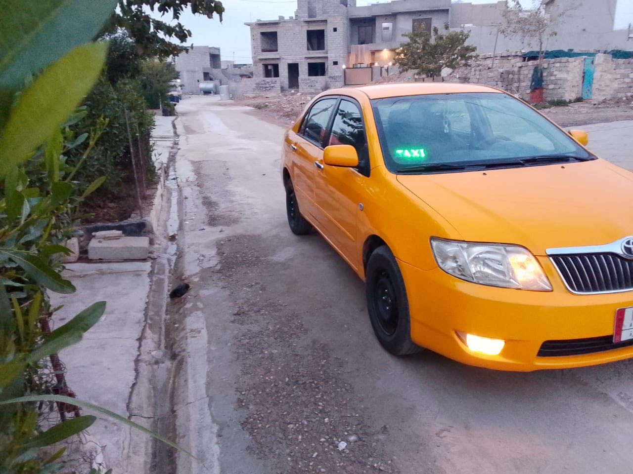 کورلا ٢٠٠٦
مشروع وطني 2028
گیر محرک شرط 
تخم تایر جدید
شبرین بیە ضربة 
صدر امامي و خلفي جدید
تبرید ثلج تدفئة
سیارة بدون مصرف 
سعر ٧٨ و بي مجال 
شراي خابر هاي رقم رسالة ما اجاوب
***********
