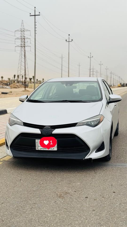 كورلا ٢٠١٩ وارد امريكي بدون ايرباك
مواصفات عاديه

ماشيه ٨٨٥٠٠ ميل قابل للزياده

كير و محرك بلادي

حادثها قطعه واحد صبغ جاملغ خلفي 

قطعتين بارد جاملغ امامي جهة السايق و الصدر

محرك ١٨٠٠ بانزين

شاشه و تحكم ستيرن 

صورة الشاصي مرفقه 

#السعر ١٣٥ ورقه 

للاستفسار ***********
