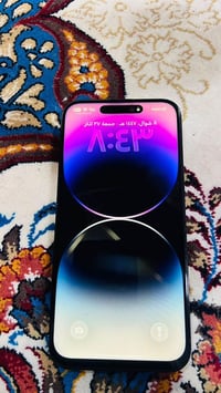 ايفون 14برو ماكس  ذاكره512 دبل خط بطاريه86 الجهاز مبدلل شاشه وفيس ايدي...