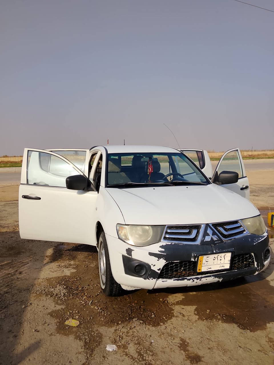 سلام عليكم للبيع ميسبوشي بيكم L200 موديل 2010 السعر 115وبيه مجال سياره مكفولة كفالة عامه ما عدا شبر جاملغ سياره بسمي تحويل ثاني يوم رقم بغداد 
تبريد تدفئه شقال بصمة كهربائية كلهه شقاله العنوان بغداد تاجي ‏‪0786 036 7000‬‏
