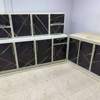 كاونترات المنيوم • مواد سعودي • ضمان ٥ سنوات