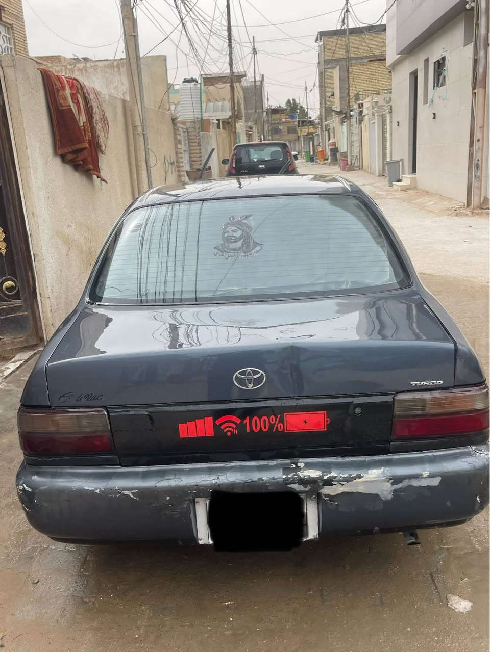 سلام عليكم 
كورلا موديل 93 للبيع 
رقم بغداد 
مكفولا من الكصه ولعيب الشرعي 
تبريد شغال كهربايات شغاله وشاشا 
السعر 48 وبيها مجال 
رقم التلفون *********** وبي واتساب النجف, العراق
