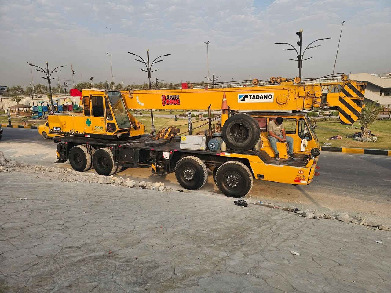 السلام عليكم
كرين تادانو ٣٠ طن موديل ٨٢ للبيع بأسمي سنويته لحد ٢٠٢٩ رقم بغداد 
الكرين مكفول مكانه بغداد
 ***********
