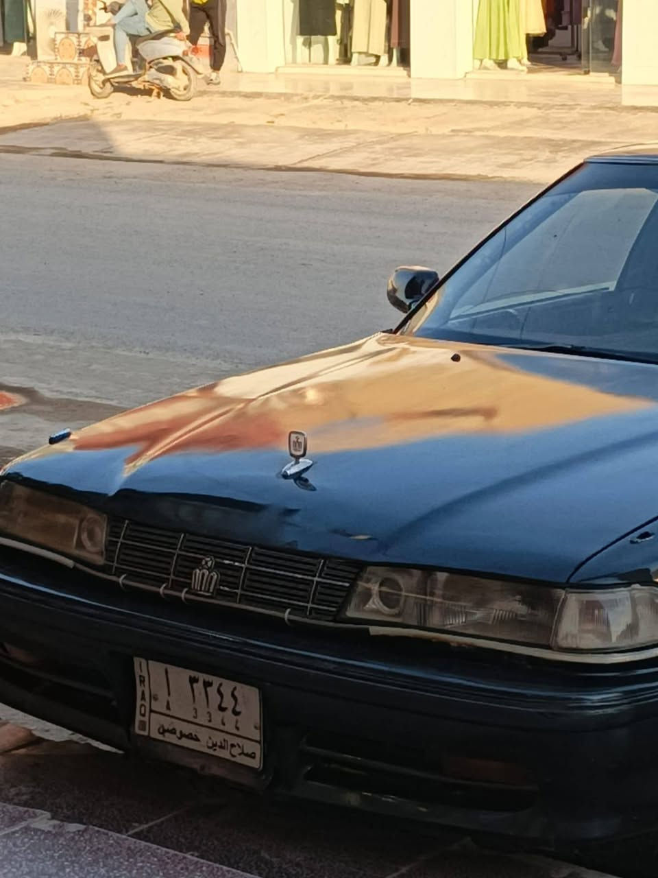 🚘 للبيع مارك موديل 1990
🔹 السيارة نظيفة وحالتها حلوة
🔹 محرك 2.5 (بطة)
🔹 تبريد شغال وممتاز
🔹 شاشة
🔹 دشكم
🔹 إنارة داشبورد تحكم بالموبايل
🔹 إنارة تحت الكشوانية
🔢 رقم مميز رباعي مكرر 3344
📄 صاحبها موجود والتحويل مباشر
💰 السعر: 34  وبيه مجال 
📍للاستفسار والمشاهدة مراسلة الخاص أو الاتصال.***********
