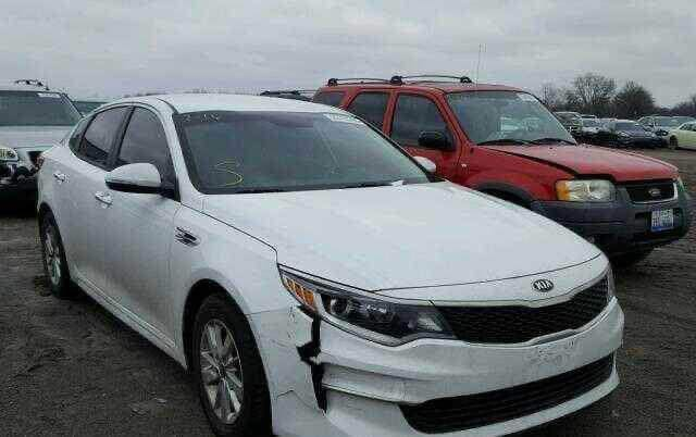 أوبتيما 2016 وارد أمريكي للبيع ليبل واحد بدون صبغ وبدون تبديل كما موضح بصور الحادث جميع الايرباكات سليمه شواصي وغود وكير ومحرك مكفولات تخم تايرجديد رقم ذي قار  الجديد مكاني الناصريه المركز  / السعر/125 وبيه مجال للاستفسار ***********
