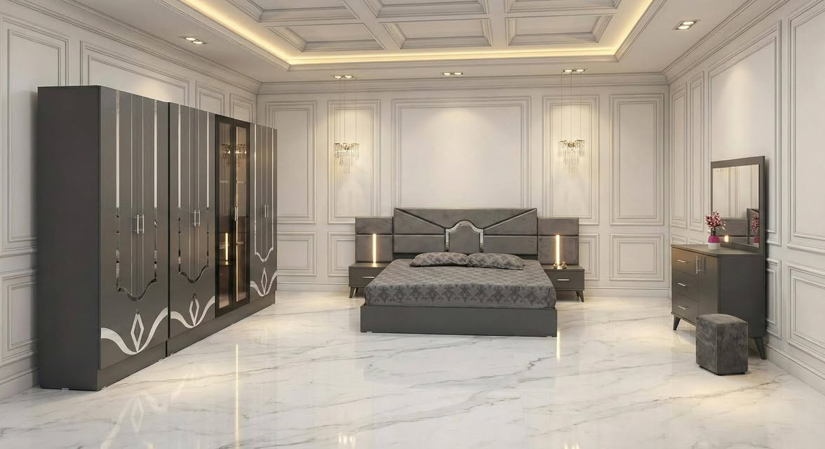 غرف نوم تركي 7 قطع كنتور 8ابواب طول الكنتور 3 متر اناره داخل الكنتور 2 باب جام شفاف الجربايه وي الكومديات 3 متر 
السعر 900  الف فقط 
للحجز والاستفسار راسلونا وات ساب 
  ***********
  البصره
 نقل وشد داخل مركز البصره مجاني توجد خدمه توصيل للاقضيه والنواحي والمحافظات الجنوبيه بأسعار مناسبة ملاحظه ما تدفع اي مبلغ قبل لا تنشد وتكمل ابيتك عليكم بس تنزيل الكراتين من السياره لداخل البيت
