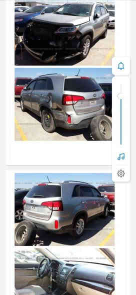 السلام عليكم عندي سورنتو 15 وارد امريكي مستوردها إني من سنة 2016 هاي صور الحادث جاملغ خلفي جهة السائق دعاميات أمامي وخلفي بدون تبديل أي قطعة ولا ايرباك طاك ولامفتوح برغي مكينه 2400 GDi. واكو ضربة بالجاملغ الجهه اليمنى هنا مضروبة مصلحة على البارد بعدها مامصبوغه وشويه جارد الصبغ مال الجاملغ الخلفي المضروب بأمريكا واكو شخوط يعني تحتاج تكحيل وبولش وأكيد أنت هم تشوف بعينك @إشارة وإني مااكدر أسويها نص فول بأسمي سنويه لحد 2028 كير محرك تبريد صدر خلفي وامامي شغل جديد ومكفوله وهسه السونار يطلع كل الحجي السعر 140 إلي يحب يشتري يتصل على الرقم *********** سبعه راكب
