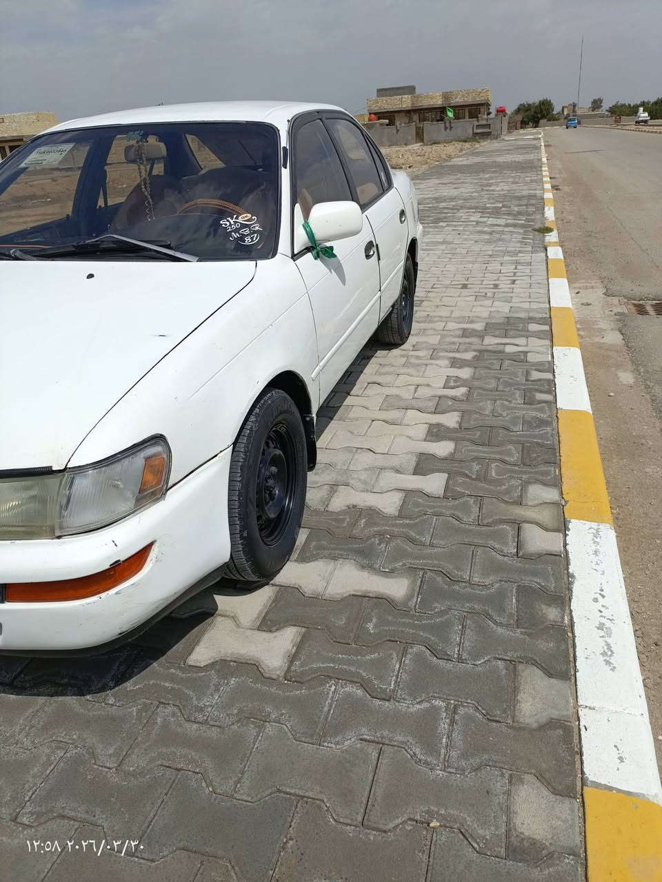 السلام عليكم
كورلا موديل 92 للبيع 
سنويه لل 2027 مشروع وطني بغداد 
 محور كشر بلادي نهائيا ماكو صبغ  
مكينه 1800 مكفوله حداديه مكفوله 
كير مكفول تخم تاير تبريد شغال 
للامانه السياره مال جناي كلش نظيفه 
بيع مستعجل لا يرهم مراوس ولا اقساط 
العنوان بابل الشوملي السعر 63 بيها مجال قليل 
للتواصل على ***********
