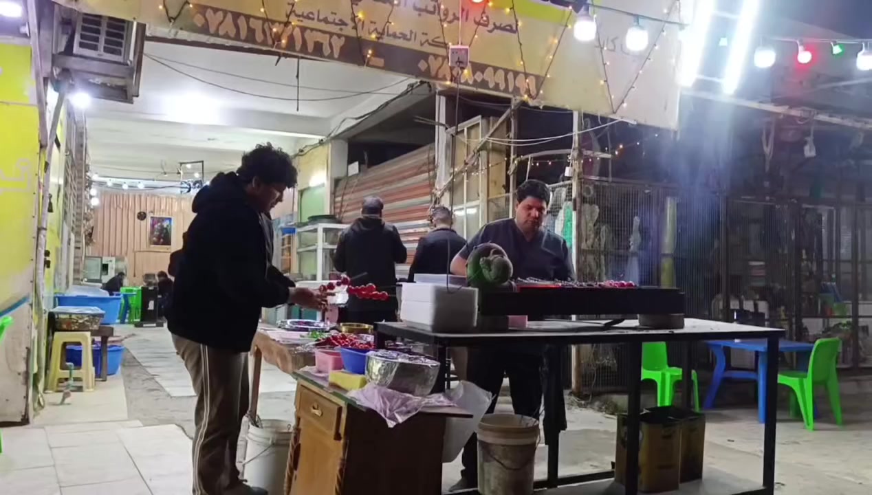 السلام عليكم ورحمه الله 
يعلن مشويات #حسين ابو درع الشهير
عن عروض مميزة #جداً 
للمواطنين 
إضافة الدهن #الحر الطازج 
10 #اشياش #تكة #گلب #معلاگ 
مع الخبز #الحار 
ب 7 آلف دينار #لا غير 

التواجد يومياً من #الفطور إلى #السحور 

#عباس الشبلاوي


**إذا كنت صاحب هذا الإعلان وتريد حذفه لأي سبب، رجاءا أرسل رسالة إلى الدعم الفني**