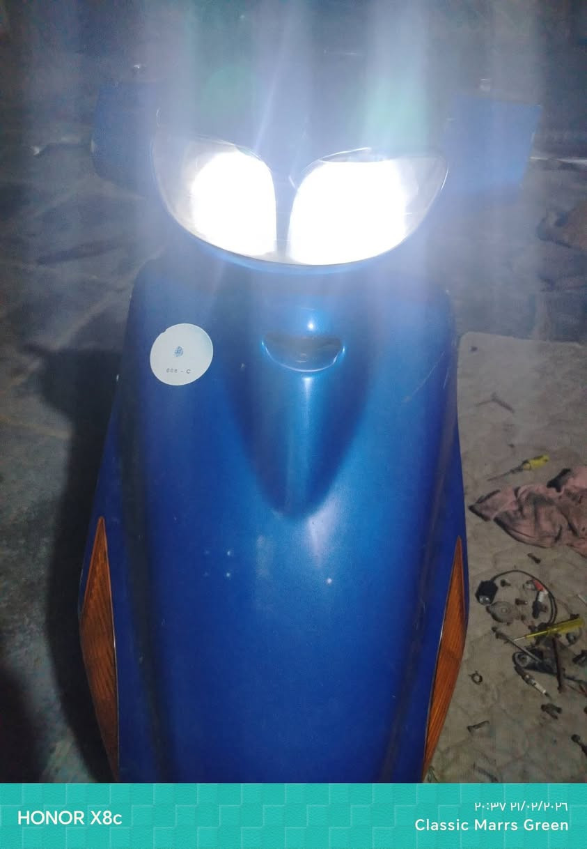 فراشه فحل  نقص باتري فقط دراجه محرك ناعم سرعه حلوه كهربائيات كامله بس الاشاير عوزها ترتيب مجفته مره وحده الدرجه شوفت عينك العنوان الدغاره ***********
