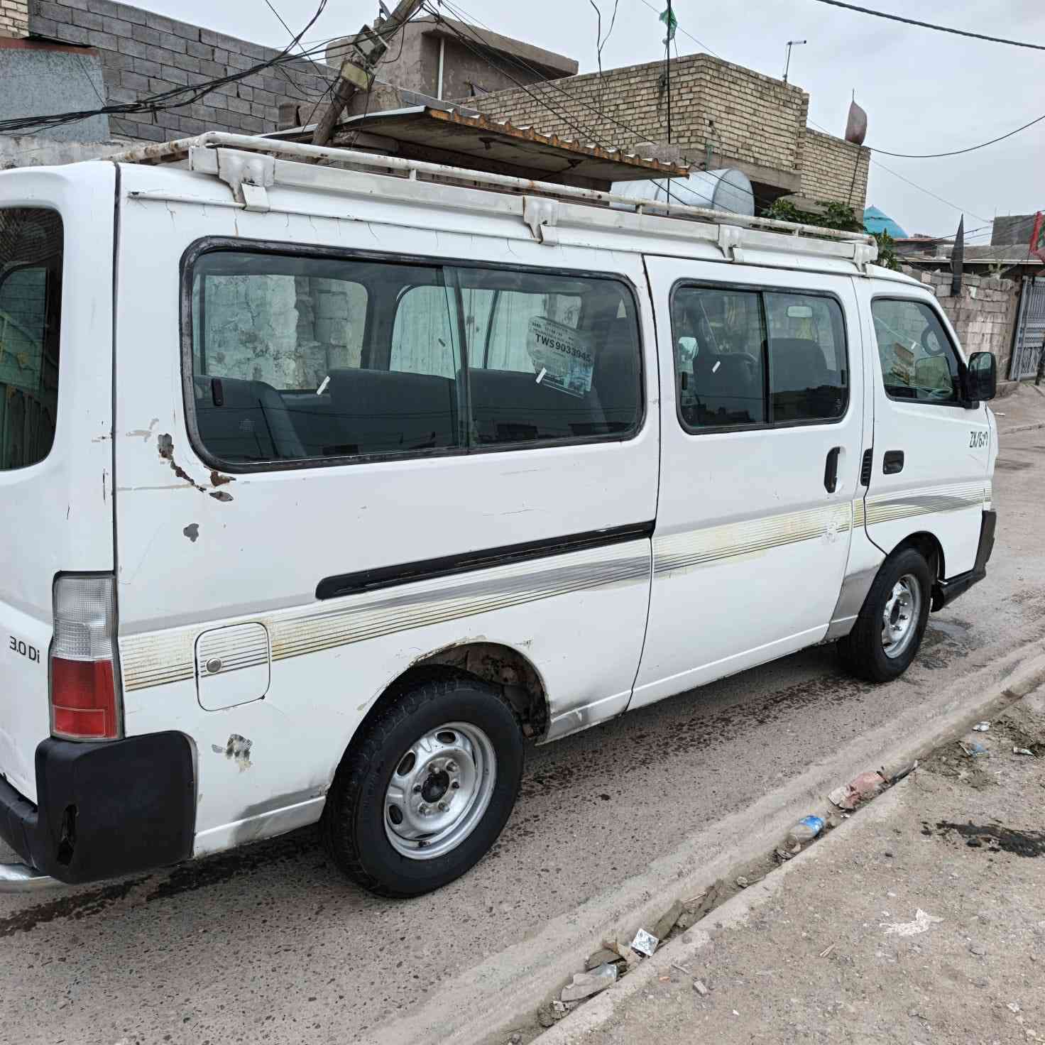 نيسان اورفان 208 محرك كير اكسن خير من الله تتفة تبريدشغال السيارة مكلوبة ومعمرة رقم نكليزي تحويل ثاني يوم  السعر 73 وبيهة مجال*********** مكلف بالنشر
