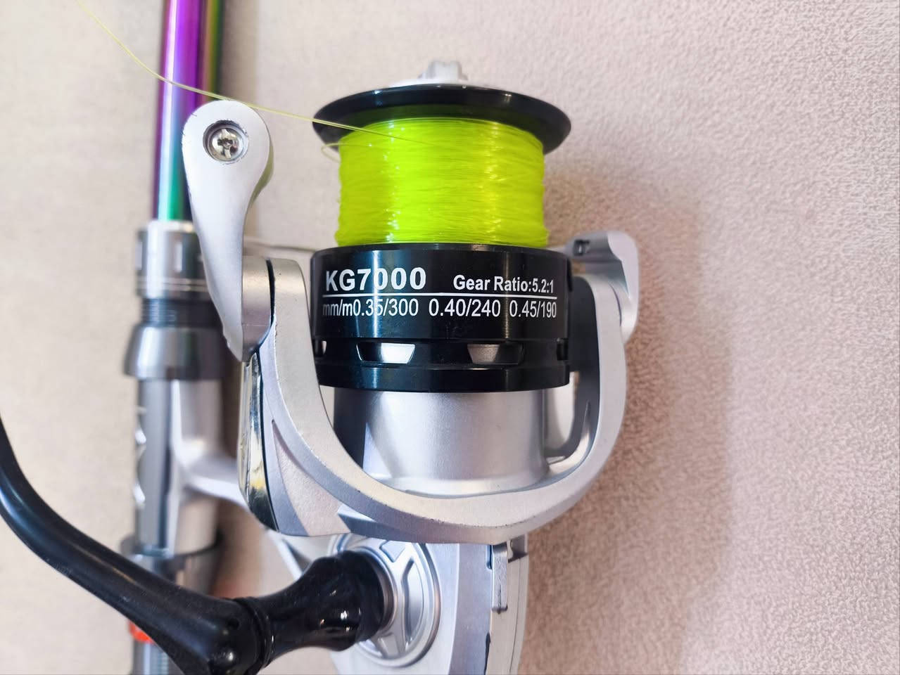 بكره صيد نوع(كابار)الاصلية
 حجم/7000
مع العصا(سلايت)
تلسكوبية متعددده الالوان
الطول 240/تقريباً مترتين ونص🌹
من بدايه العصا قاعده تثبيت بالارض🌹
مستخدمه مره واحده
 السعر/القطعتين 50الف 
مكاني فلوجه🌹🌹


**إذا كنت صاحب هذا الإعلان وتريد حذفه لأي سبب، رجاءا أرسل رسالة إلى الدعم الفني**