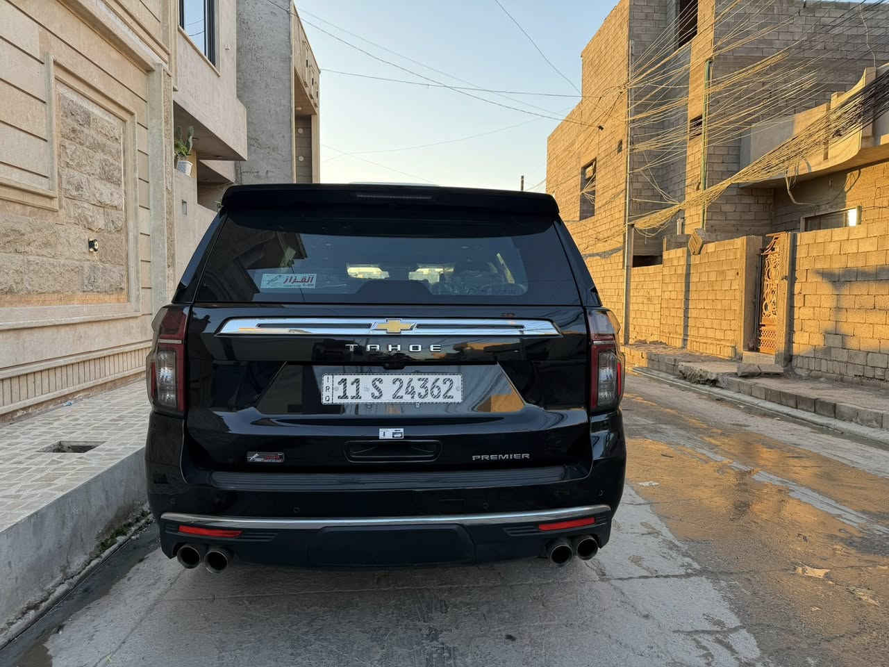 السلام عليكم
تاهو بريمير خليجي وكاله المنصور كلين 
ماشيه 84  
موديل 2023 
رقم بغداد باسمي 
سعرها 535 
بيها مجال بسيط 
السياره كلين فقط بيها تقليم كارت باب النفر اربع اصابع فقط  
***********
