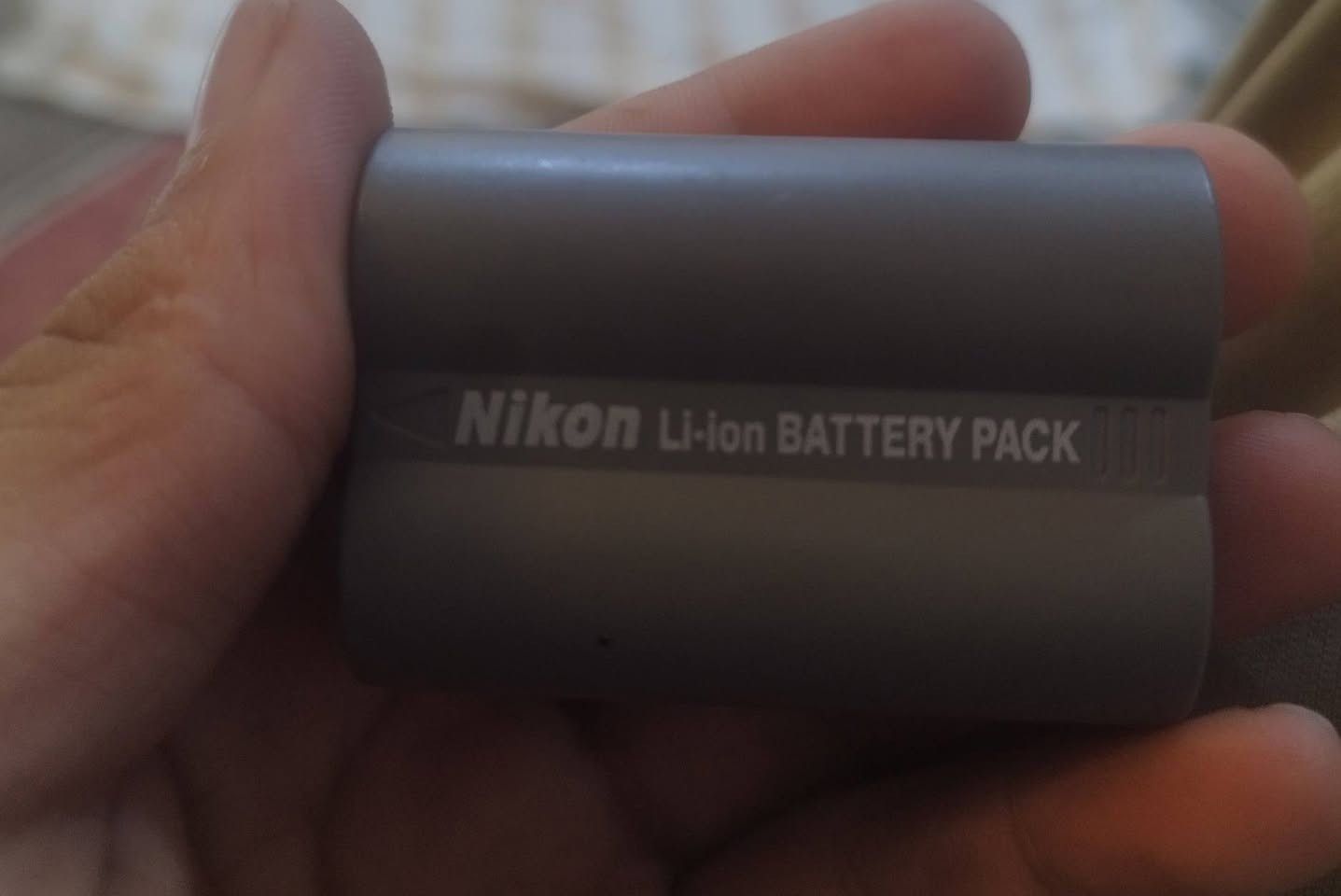 بطاريه كامره نيكون للبيع او مراوسه بطاريه نيكون 7200 
المكان الناصرية مركز


**إذا كنت صاحب هذا الإعلان وتريد حذفه لأي سبب، رجاءا أرسل رسالة إلى الدعم الفني**