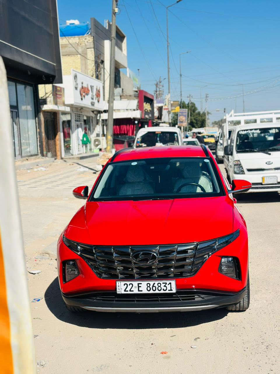 توكسان موديل ٢٠٢٤ وارد خليجي لون مميز السيارة مكفولة كفالة عامة لا بارد ولا صبغ ولا شخوط السيارة على وضع الشركة ماشية ٣٩ ألف حقيقي للاستفسار *********** مكان السيارة النجف السعر اتصل وبيك خير ودلل
