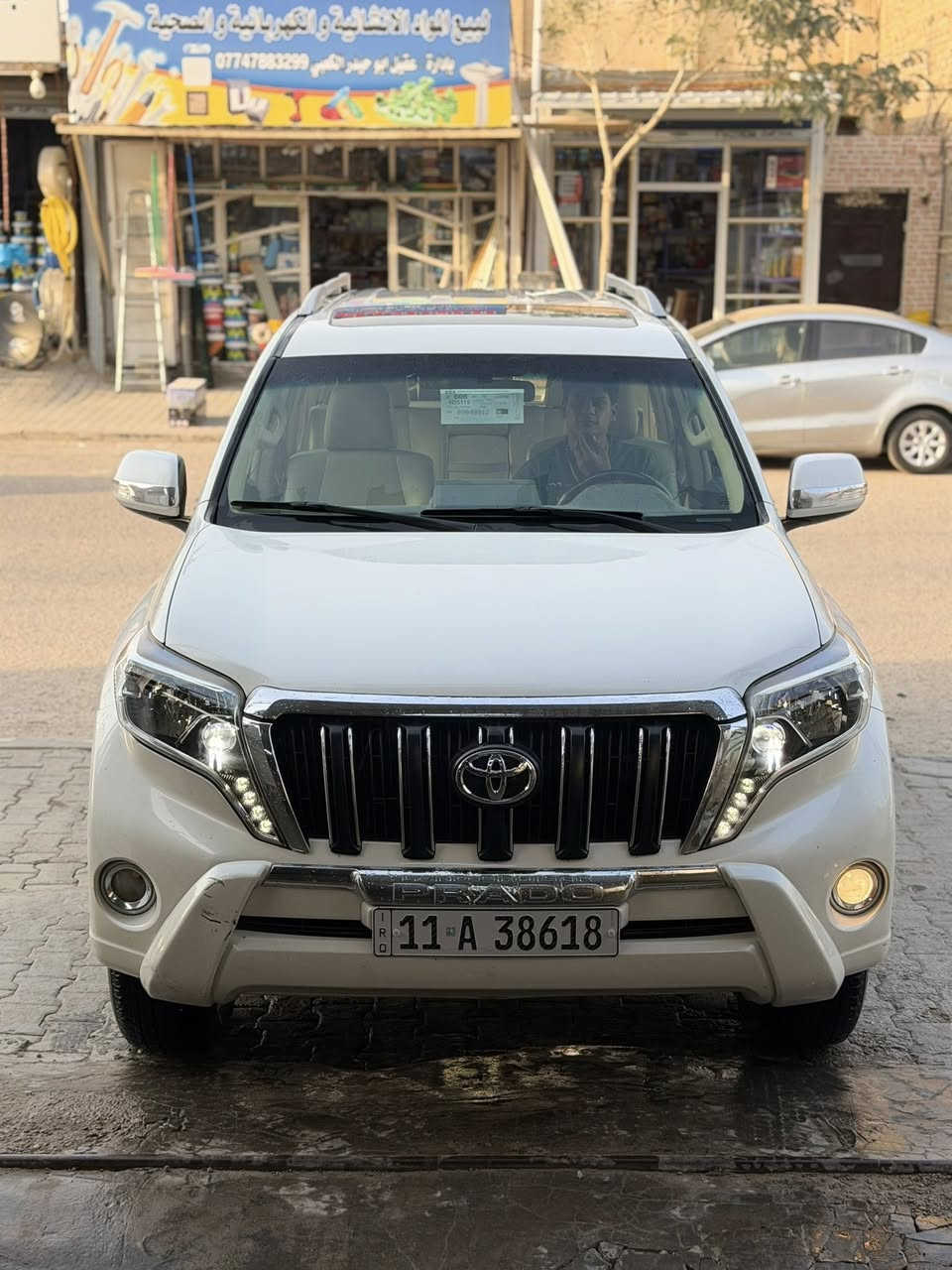 السلام عليكم
للبيع تويوتا برادو2014/ T.X.I مكينة 6 سلندر مكفولة كفالة عامةسوناره وي الصور   كير ومكينة السيارة جاهزة من كل النواحي فوول مواصفات
تشغيل بصمة
سلايد روڤ
كراسي كهرباء
تحكم ستيرن
مري شفط
ثلاجة
هوك خلفي
السعر 320
سبير تعليك
كامرة+ حساس اصلي
رقم بغداد الدولي
سنوية بأسمي + هزة.
مكاني نجف ***********
