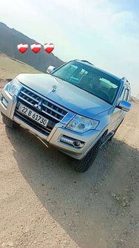 باجيرو 2018 السياره بيه قطعه صبغ الجاملغ مال السايق بدون فتح  رقم الها...