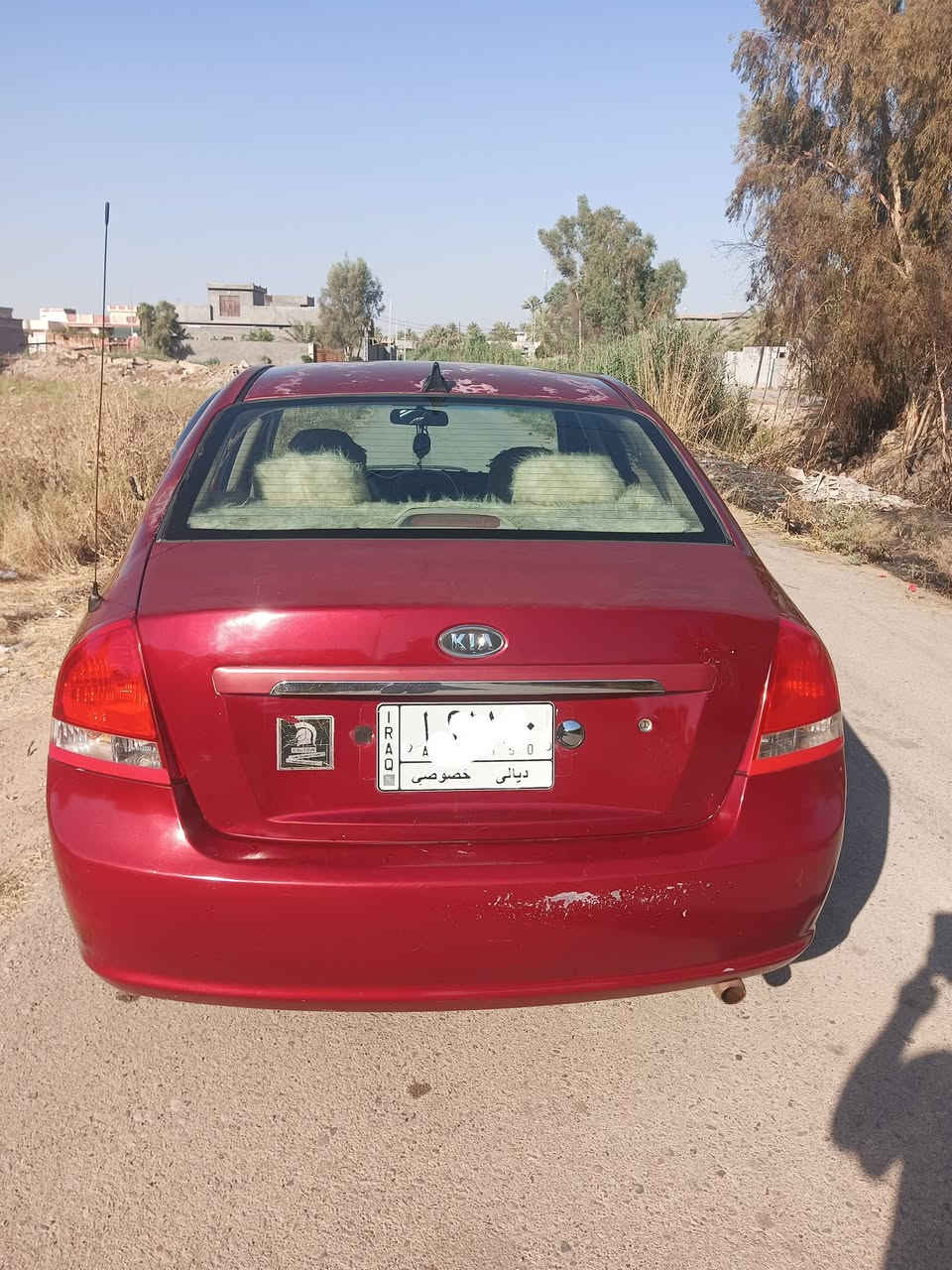 كيا سبكترا 2008رقم ديالى سنوية 28    وارد امريكي صبغ جامرلوق جهته السائق بدون  دواخل  السيارة ليبل واحد  مكينة 200 بلباكيت كير تبريد ثلج تخم تاير ويل كب داخل مغلف جلد لايت زنون  السعر 85 ديالى المقدادية رقم الهاتف ***********
