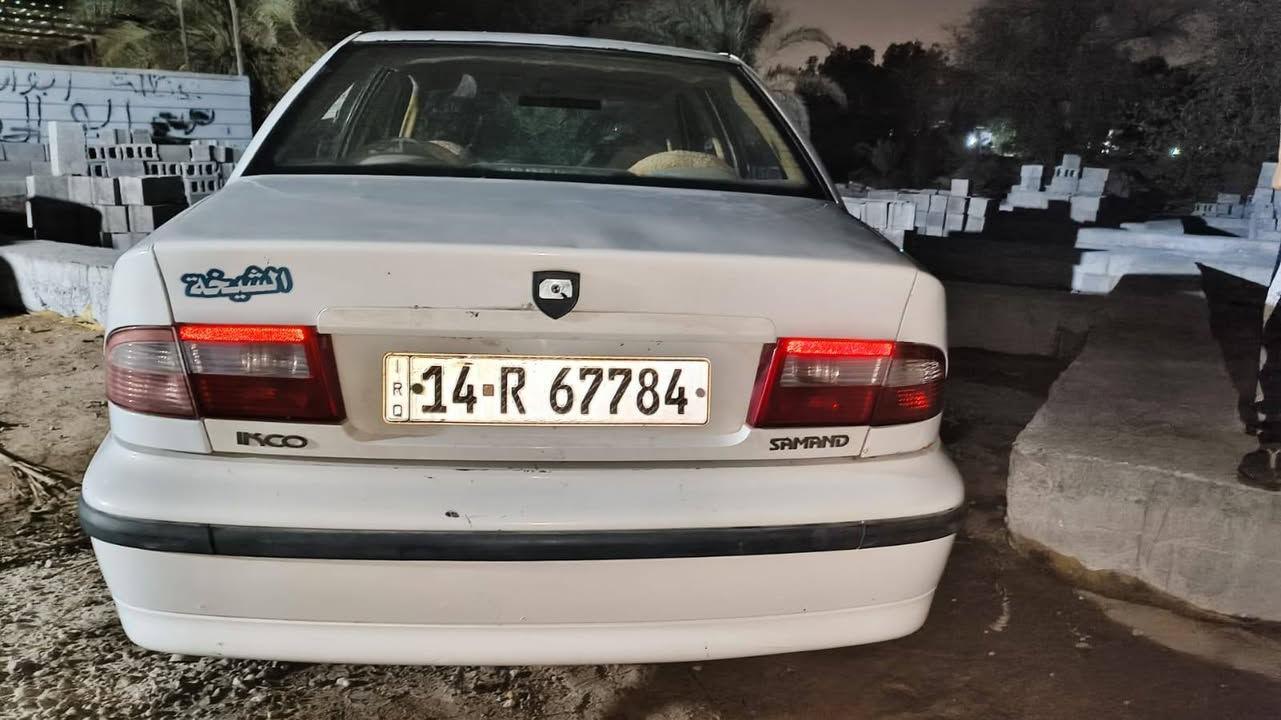سمند موديل 14 سنويه ل 29 رقم انكليزي بصره باسمي السياره جاهزه مكينه كير حداديه تبريد السعر 42 العنوان بصره ابي الخصيب للاستفسار 
*********** 

ملاحظه مكلف بلنشر
