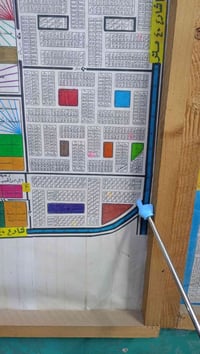 قطعه 450 متر رقم العقار 25278. بالواقع مع التشجير تصير مساحتها 600 متر...