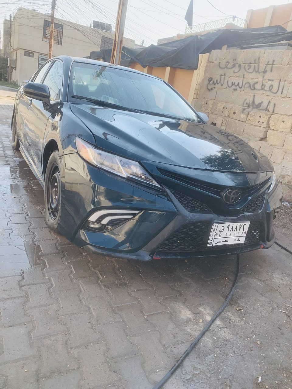 السلام عليكم كامري موديل ٢٠ se مصبوغه عام السياره.  حلوه وب العافيه ع الياخذه السعر المطلوب ١١٥ وبيه مجال للطيبين مكاني كربلاء رقمي ***********——***********
