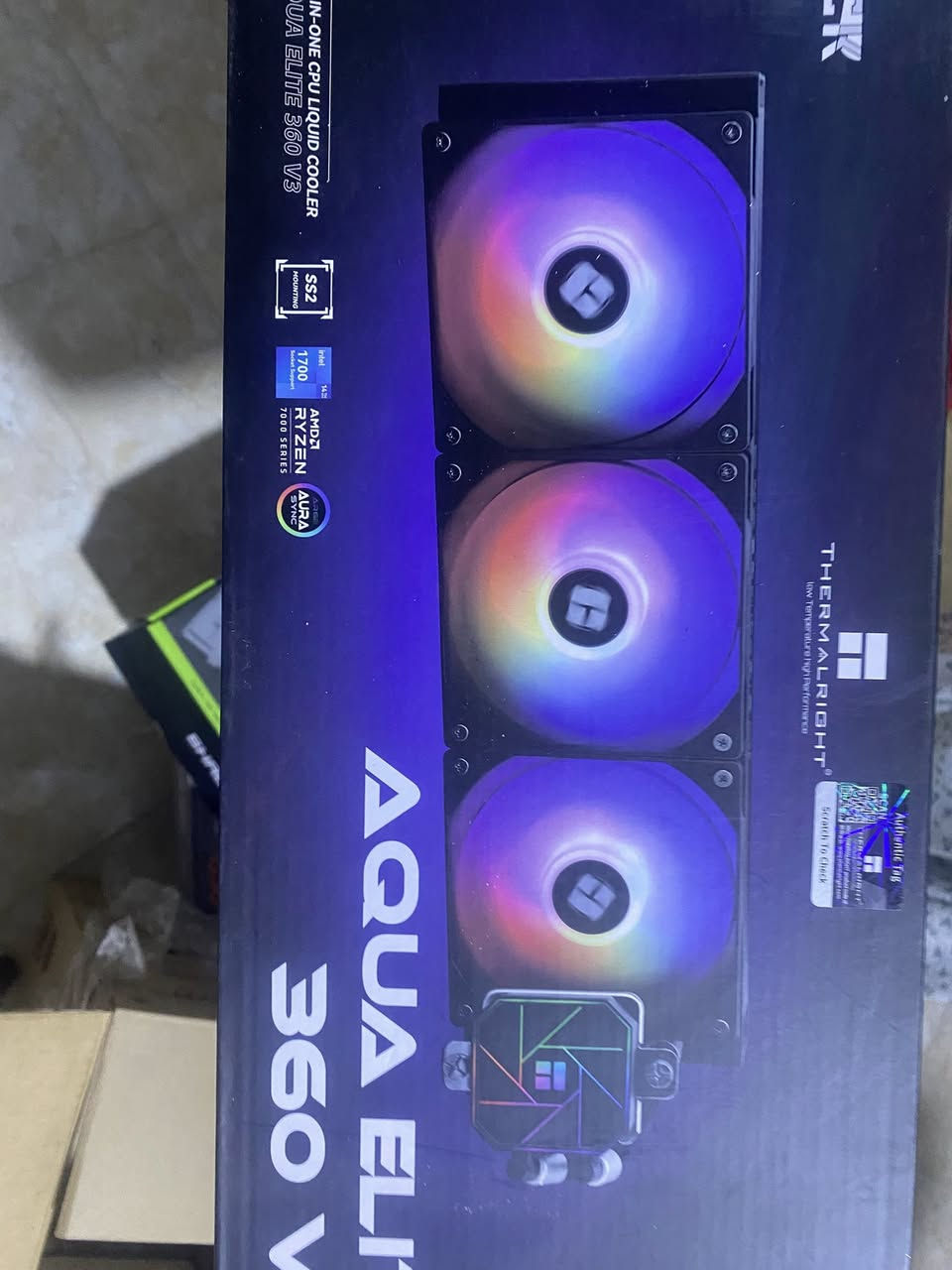 CPU - RAYZEN 7 7700
GPU -RTX 5070 TI
SSD 1T
RAM - 32GB DDR 5 - 6000MZ
PSU - MSI 850W GOLD
MT -MSI B850 GAMING PLUS WIFI
CASE - DEMON 
COOLER  - 360 LOQUED 

مع شاشه

ASUS TUF 210HZ. 27INCH 2K

مع UPS 1KV ONLINE 

كل الكراتين موجوده الشاشه و الPC ضمانها موجود لحد شهر ال10 

سعرها 3،700،000 و بيها مجال شوي


**إذا كنت صاحب هذا الإعلان وتريد حذفه لأي سبب، رجاءا أرسل رسالة إلى الدعم الفني**