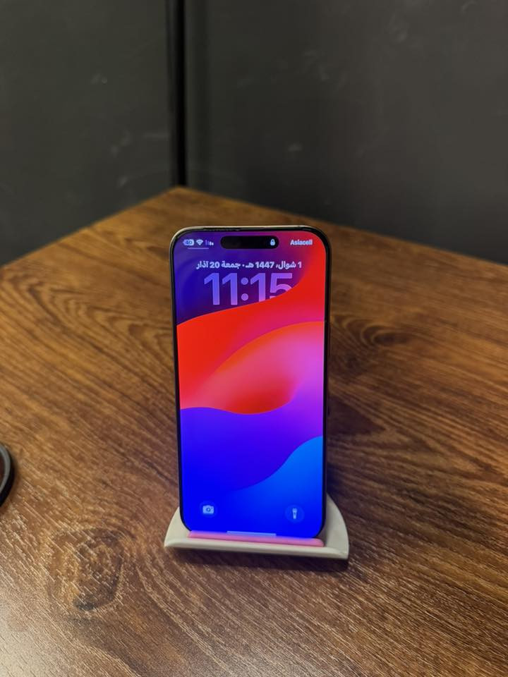 ايفون 16برو ماكس
بطارية 100‎%‎

استخدام كلش قليل

مشحون 120مرةًفقط

نسخة 256

***********
السعر مليون و550
