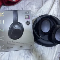 Razer Opus للبيع ريزر اوبس بلوتوث ، الملحقات اللي موجودة بالصورة  السم...