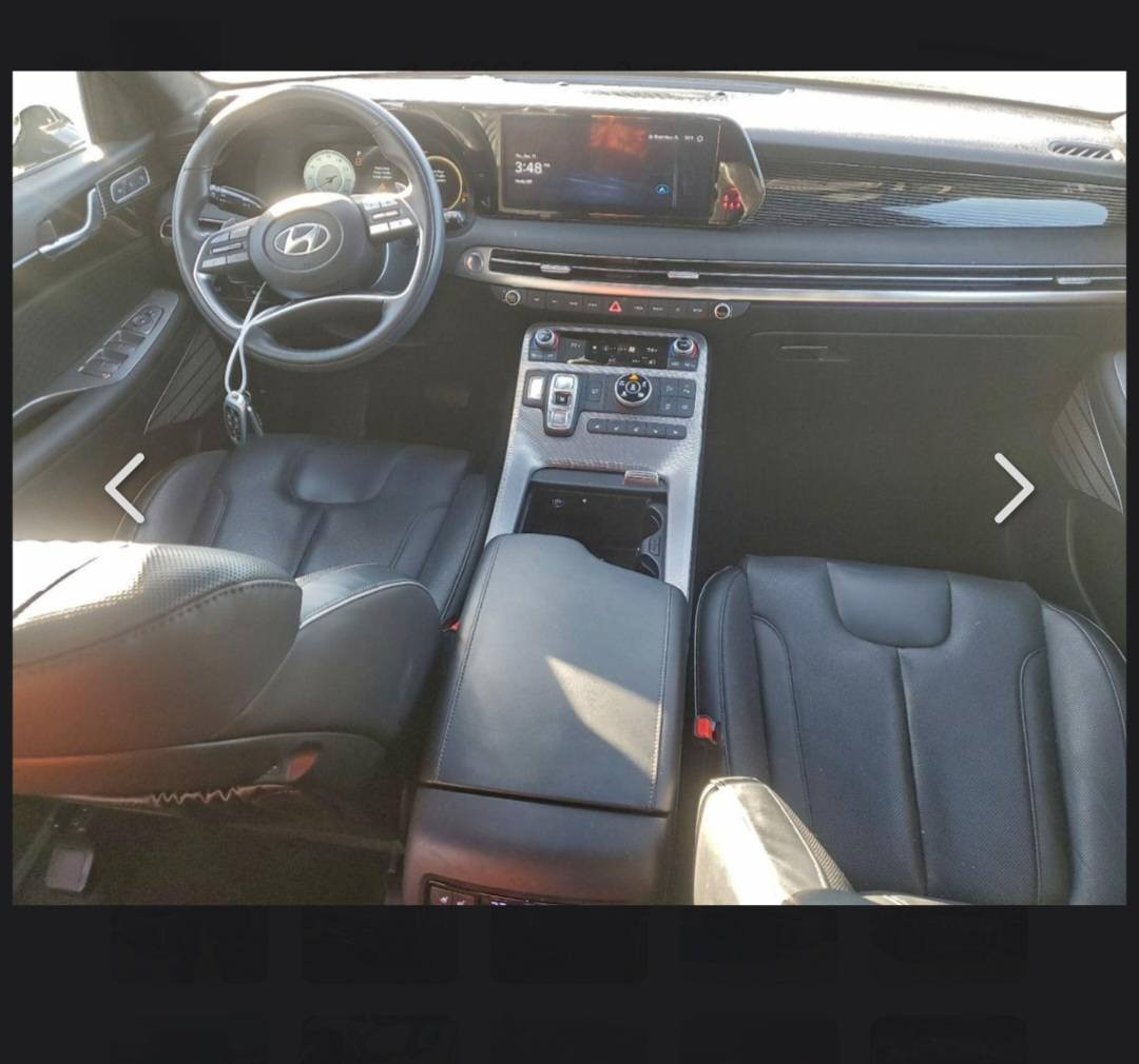 بيع مستعجل
‏Hyundai palisade  2024 calligraphy
هونداي بلسايد كلگرافي 
الموديل: 2024
الون : زيتوني على اسود 
العداد : 12 الف ميل قابل 

حادثه اصبع بلجنطه الخلفيه
والشباك الامامي بي طخه
يعني كلين معنى الكلمه

المواصفات :-
1-شاشة عرض داتشو 
2-المحرك   v6    3.8 
3-بصمة تشغيل + بصمة ابواب 
4-اصطفاف ذاتي(تقديم + ترجيع عن طريق الريمونت)  
5-فتحة سقف +بانوراما
6-سماعات هارمن كاردن عدد 16
 7-رادار امامي  + خلفي 
8-حساسات امامي + خلفي 
9-كامرات عدد 5  360 درجة 
10-كشنات امامي خزن ميموري 
11-كشنات كهربائي تدفئة وتبريد🥶
12-انارة داخليه (محيطيه) + انارة دشبول 
13-بردات جانبية
14-تبريد مركزي امامي + خلفي منفصل التحكم
15-تحكم ستيرن + شفتات
16-تدفئة ستيرن 
17-مرايا هيتر + تعتيم 
18-صندوق كهربائي شفط + اربع وضعيات فتح صندوق
19-وضعيات قيادة  (5)
20-ويل كب حجم  20 
21-اوتو هولد + نقطة عمياء 
22-سايد بريك بصمة + مثبت سرعة
23-شحن وايرلس 
24-إشارات بالمرايا  + إشارات جانبيه
25-اوتو هولد 
26-تحديد مسار
27-شاشة ديجتال كبيرة
28-تشغيل عن بعد .
29-تدليك كشن . مساج 
30-دفع رباعي 
31-نظام مانع انزلاق 
32-نظام نزول منحدرات
وبعد بيها هوووواي مواصفات معروف الكلگرافي الVIP فول 1/1
السياره رقم بغداد 
كتاب شهداء انطيك وكاله عامه بلسياره
دخول جديد
السعر 280وبيه مجال
***********وتساب
***********وتساب
