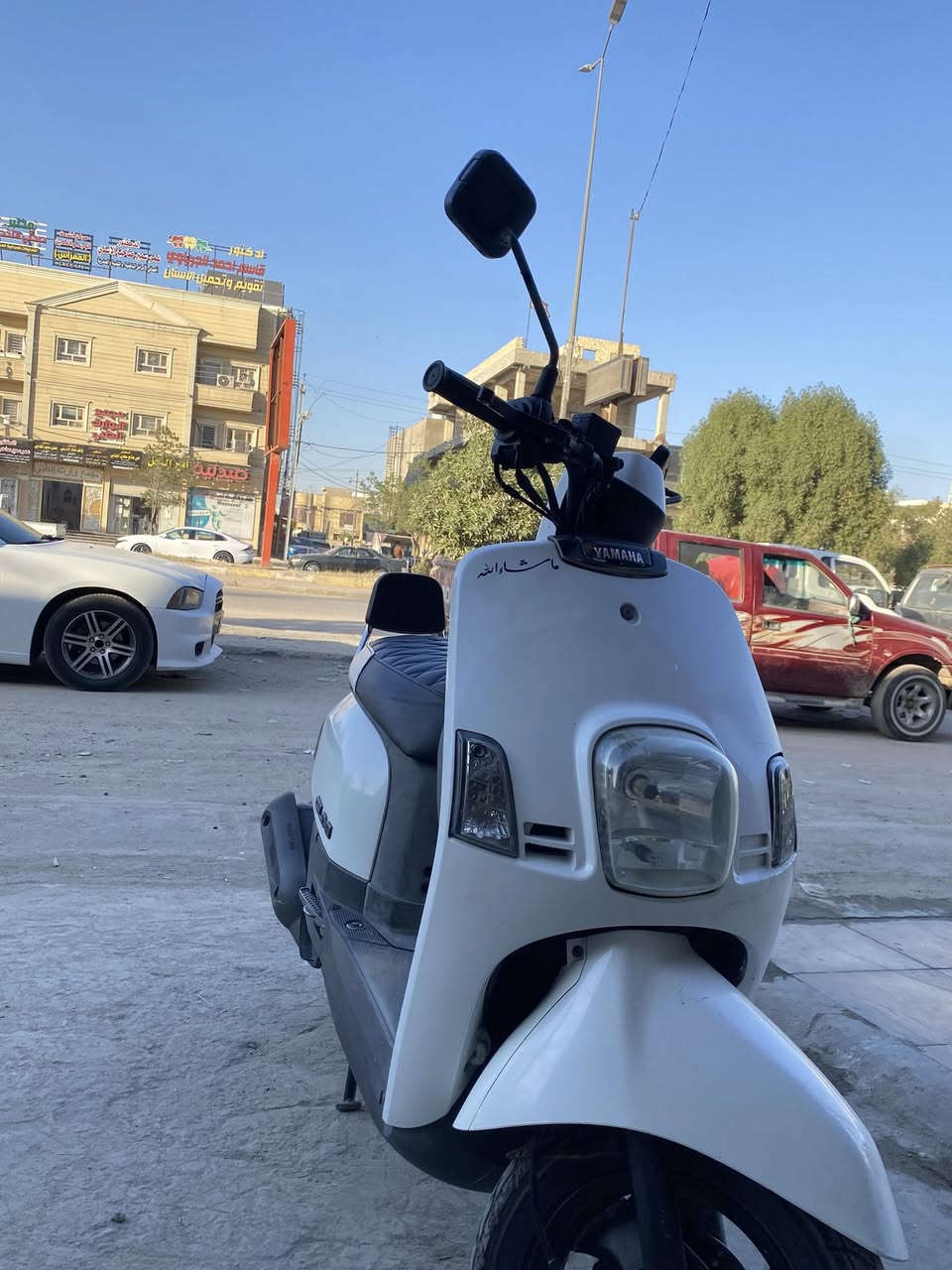 السلام عليكم
ماكس بوليس للبيع 
مكاتبه موجوده معرض تي ماكس ✅
مديل 2009 ✅
دراجة نوزل ✅
عداد اللكتروني ✅
ماشيه 42 ✅
لايت ثلجي زنون ✅
شلعة ومعدل خير من الله ✅
مزوده بوشة 55 ✅
تجوة بلادية ✅
دراجه ماعايزه برغي ✅
كاعية سفنج اصليه ✅

سعر الدراجه 850 ✔️
المكان بابل الحمزه الغربي 
الشراي يراسلني 
للاستفسار ***********
