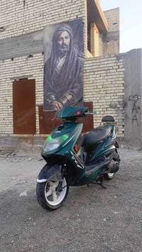 سكنس فحل  دراجه كلش جديده مكينه مكفول  كفرات اصلي زواج تايرات جدد جلات...