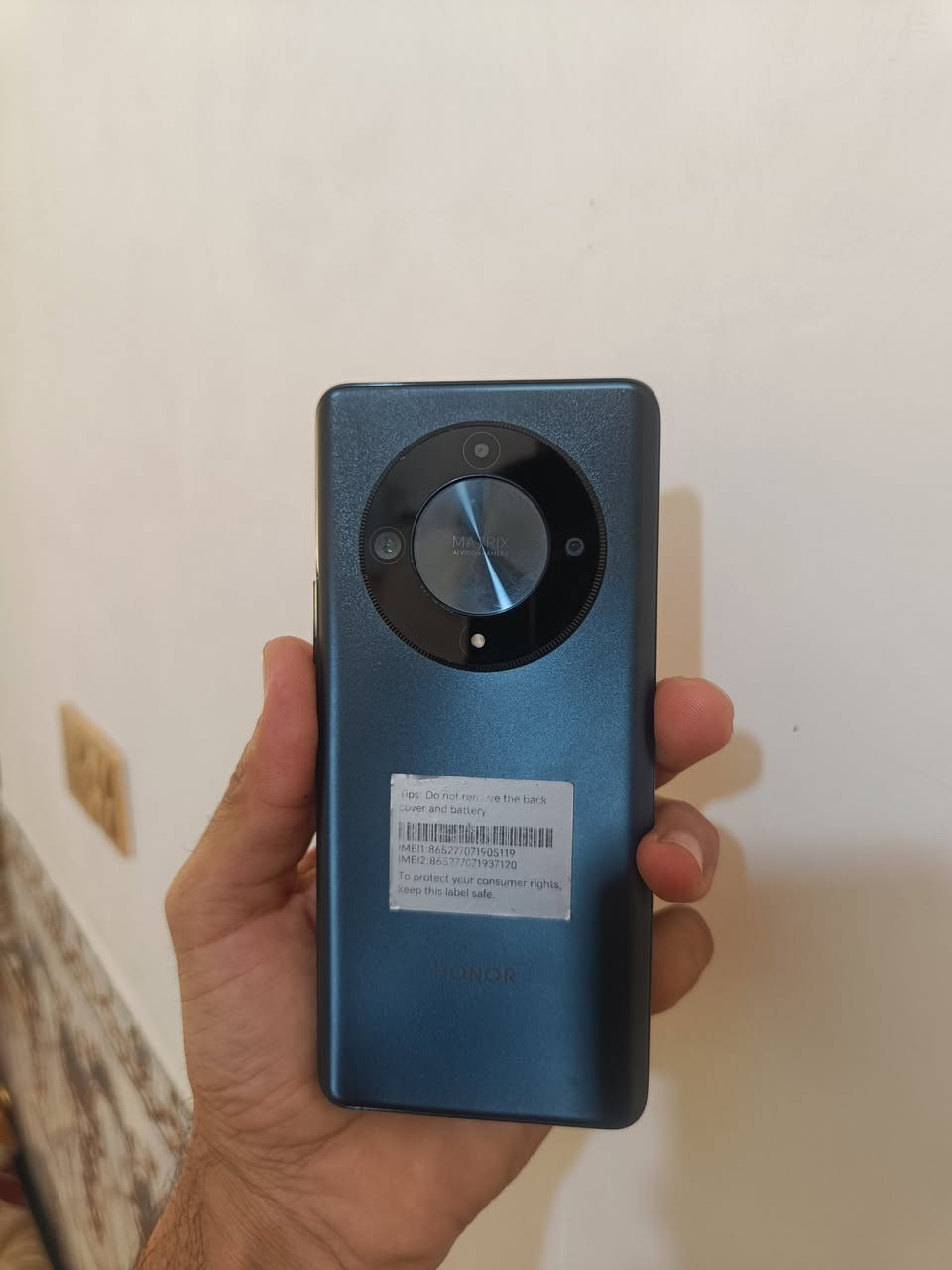 هونر اكس 9بي 
honor x9b
جهاز  نضافه 100%
اي خلل مابيه ذاكره 256 عشوائيه12
بطاريه 5800 
شرط  الفحص  
بصمه بالشاشه  والشاشه  منحنيه 
السعر 215
المكان ناصريه مركز


**إذا كنت صاحب هذا الإعلان وتريد حذفه لأي سبب، رجاءا أرسل رسالة إلى الدعم الفني**