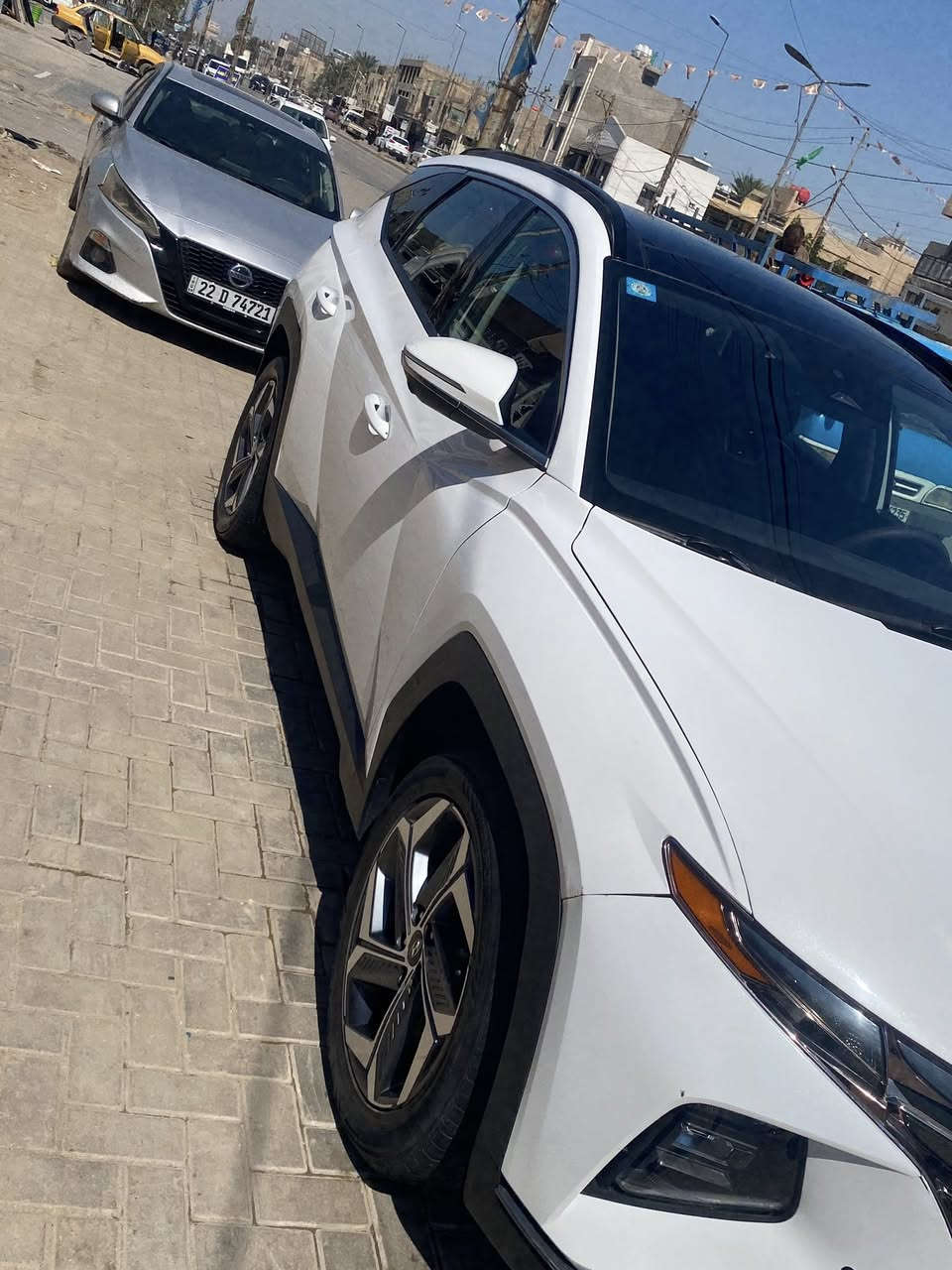 � للبيع او مراوس
: Hyundai Tucson  Limited 2022

لون أبيض – شكل جديد

ممشى: 44 الف وقابل للزياده

✨ المواصفات:

✔️ بصمة + تشغيل عن بعد

✔️ كاميرات 360 + رادارات

✔️ بانوراما

✔️ مقاعد تبريد وتدفئة الاماميه والخلفيه

✔️ ستيرن تدفئة + تحكم كامل

✔️ شفتات كير رياضي

✔️ 4 مودات قيادة

✔️ قيادة ذاتية + تحديد مسار

✔️ صندوق كهربائي

✔️ Smart Park (تحكم أمام/خلف)

✔️ ويل 19

وبعد هواي مواصفات

📋 الحالة:

حادث أمامي (جاملغ) مبدل بلادي

جاملغ خلفي بيه بارد خفيف وصبغ

وبارد حافة جاملغ جهة سايق بسيط

💯 جاهزة استخدام

🔍 الفحص بأي مكان تريد 

كير ومكينه كفاله عامه

*********** متواجد اتصال او واتساب 

💰 السعر 175 وبيها مجال بسيط
