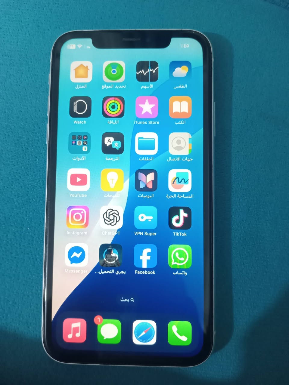 ايفون اكس ار ذاكره ١٢٨ جهاز مابيه اي شي ولامبدل بيه شي جهاز مراوس او للبيع السعر ٢٥٠ شراي يجي خاص


**إذا كنت صاحب هذا الإعلان وتريد حذفه لأي سبب، رجاءا أرسل رسالة إلى الدعم الفني**