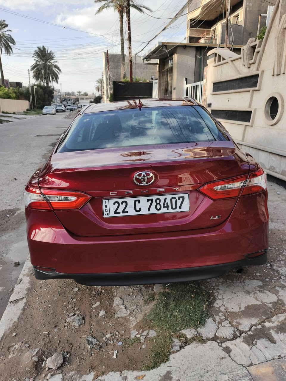 فقط للبيع كامري 2020 بدون قطره صبغ
حادثه دعاميه و راجعه نفسه بدون صبغ بيه مكانين بارد اصغار سياره ع وضع الشركه شرط 
كير محرك صدر كله بل شرط سياره جديده رقم الشاصي
4T1C11AK4LU909058 
تحويل وكالة حاضر 
مكاني بغداد العامريه السعر 182 مجال جدا بسيط 
مواصفاته معروفه 
*********** أبو محمد
