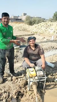 بسم الله الرحمن الرحيم  مستعدون لحفر الابار اليدويه و الارتوازيه وتجفي...