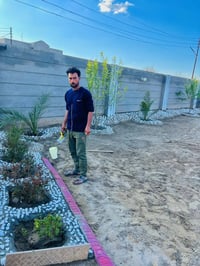 ⛔️متفرق حاليا ⛔️يوجد كادر فرش زميج زراعة حدائق تغليم اشجار  تزكي بساتي...