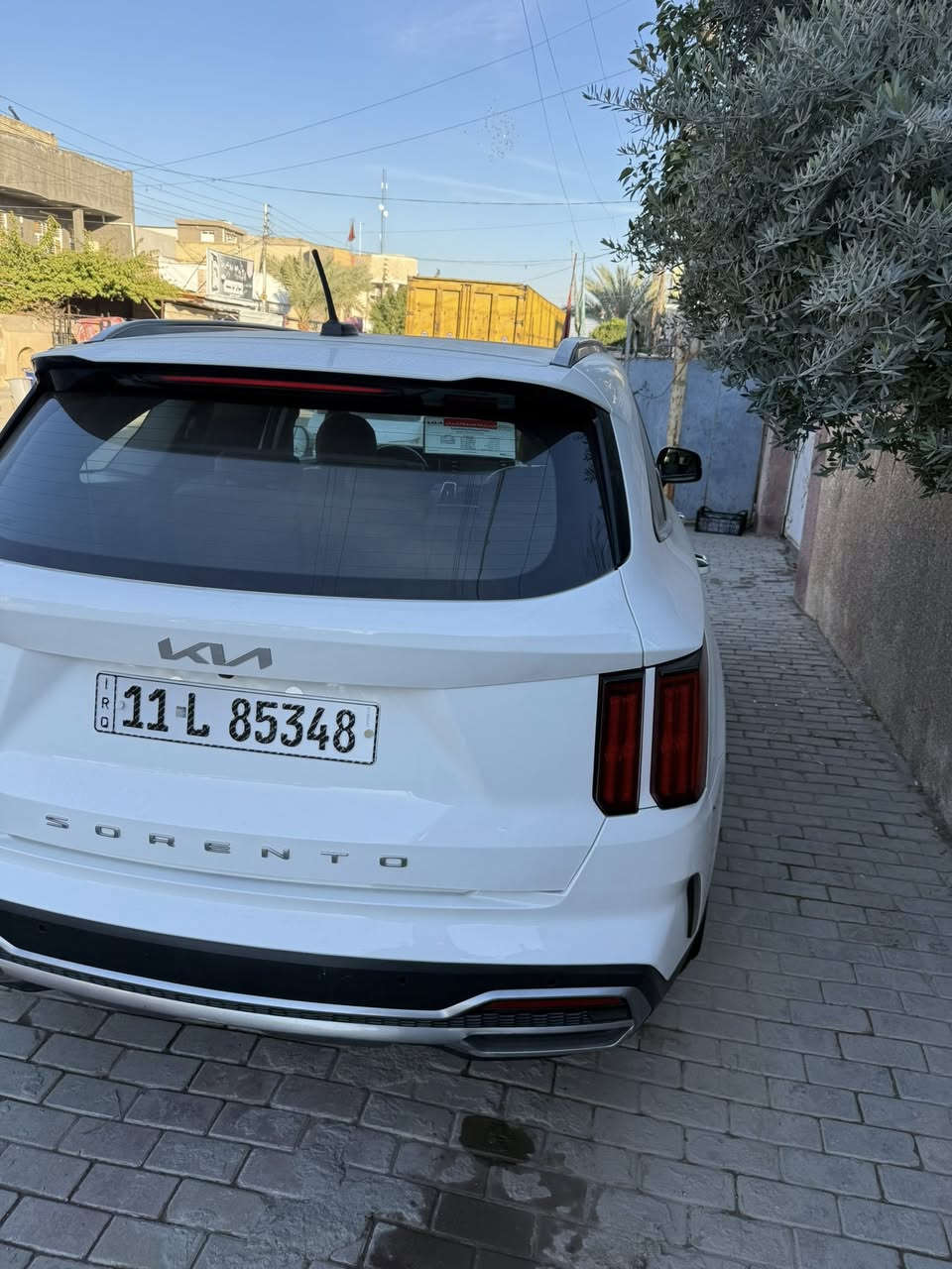 سلام عليكم سورنتو 2022 خليجي6سلندر
مواصفات 
🔹مري شفط +عند اقفال اوتو 
🔹اوتو لايت زينون 
🔹بصمة 
🔹ترحيب عند اقتراب 
🔹تشغيل عن بعد 
🔹مري شفط 
🔹داخل لونين 
🔹جلد بلادي 
🔹7راكب 
🔹كشنات كهربائي قلاب 
🔹تبريد بيانو شاشة 3قطع مركزي 
🔹اشاير بل مري 
🔹شاحن واير ليس 
🔹منافذ طاقة خلفية امامية 
🔹أنار محيطية مخفية 7 الوان 
🔹لايت زنون +كشافات 
🔹اوتو لايت 
🔹نضام نزول وصعود منحدرات 
🔹مود درايف 
🔹شاشة كار بلي +كامرة دوارة 
🔹حساسات خلفي +امامية
🔹مثبت سرعة 
🔹5 ويل كب
سيارة مكفولة من الصبغ وضربة بيها طخة بل باب السايق فقط اربع اصابع مع السونار  مكاني الحسينية الراشدية بيع 278بيها مجال حك الجية
***********
