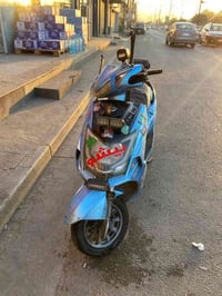 دراجه سكنس لد شحن سته بطاريات تايرات زوج جديد دراجه جاهزه سعر 450 مكان...