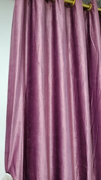 بردة حلقات • 4م×3م • مخمل وردي