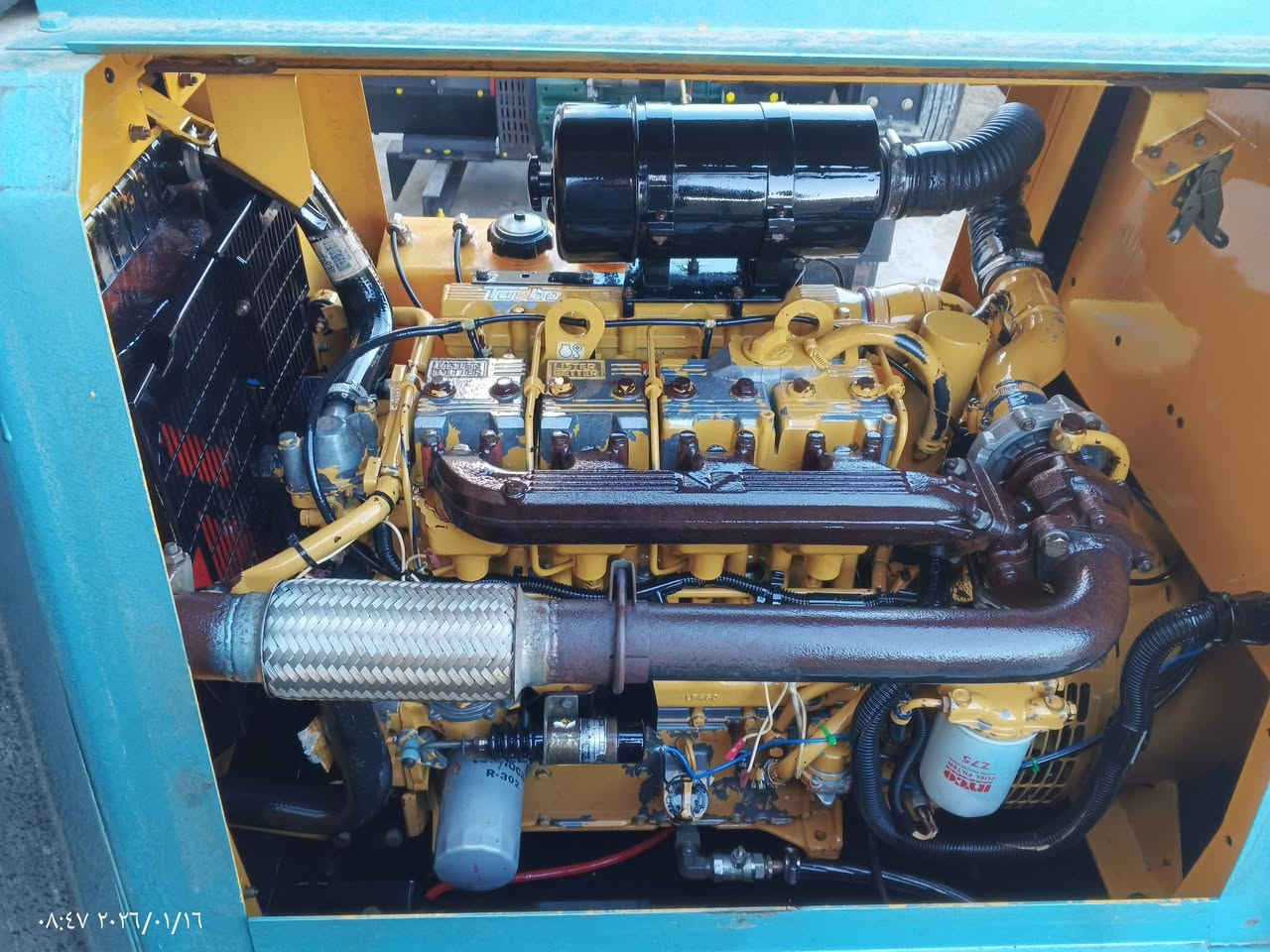 ✅نوع المحرك لستر بتر أنكليزي أصلي 4بستم أوربي دخول جديد غير مشتغل بل عراق كاتم 100% رأس توليد 22كيفي ثريفيز نضام حماية كامل مع خزان وقود المحرك جديد بعد بحالت الوكالة العنوان بابل شوملي ✅0️⃣7️⃣8️⃣7️⃣8️⃣4️⃣1️⃣8️⃣0️⃣2️⃣9️⃣/تصال واتساب
