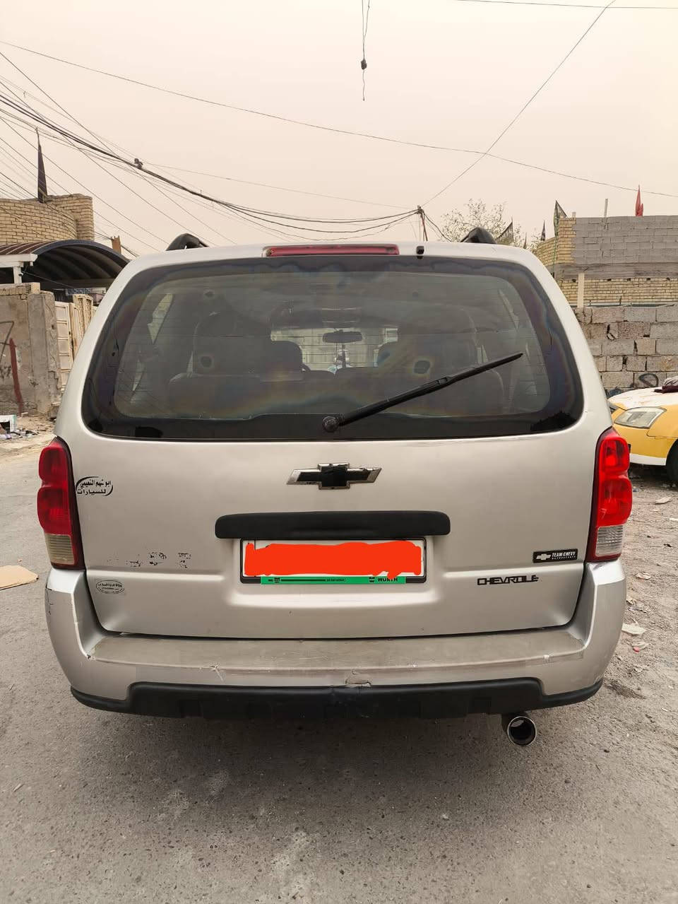 السلام عليكم 
شوفرليت بلاندر موديل 9 محرك ٣٩٠٠ مكفولة السيارة مكانها بغداد رقمها دهوك تبريد ٣ قطع 
الاتصال على الهاتف ***********
اخوان الي طلبوا مقطع فيديو للسيارة
